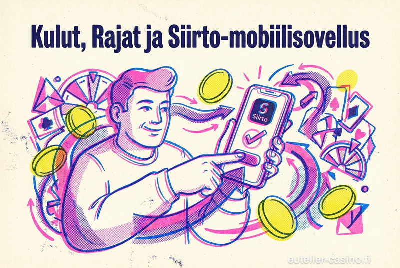 Kulut, Rajat ja Siirto-mobiilisovellus